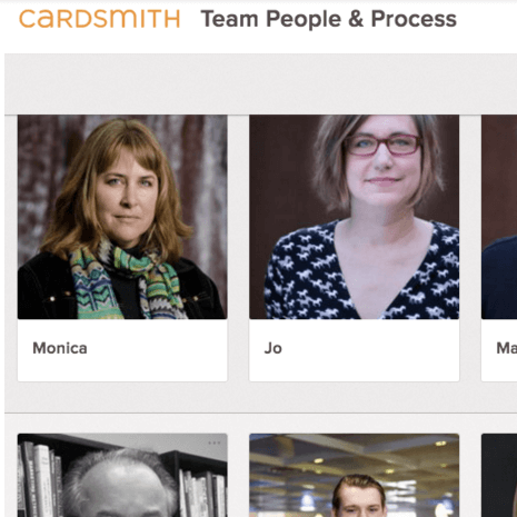 Our Team (People) Board