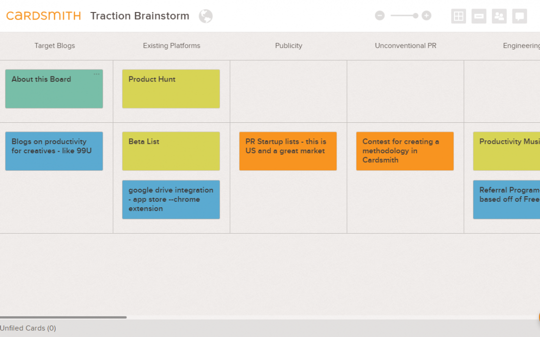 Traction Brainstorm