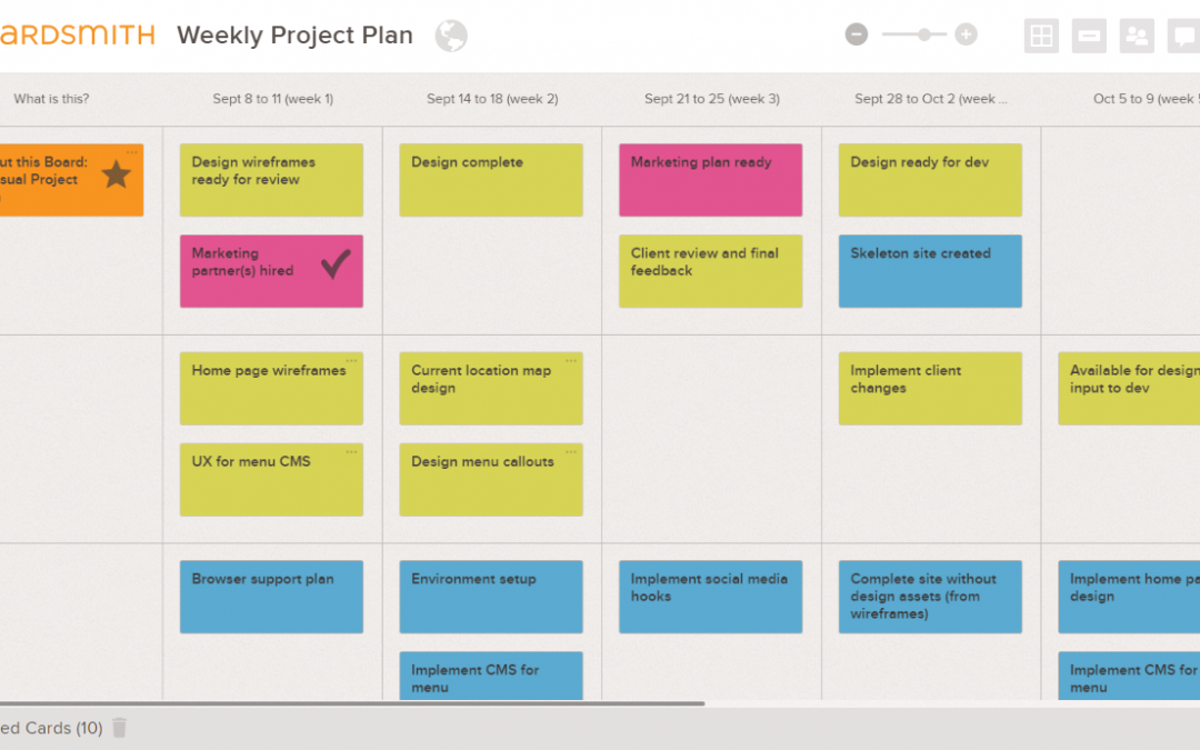 Weekly Project Plan