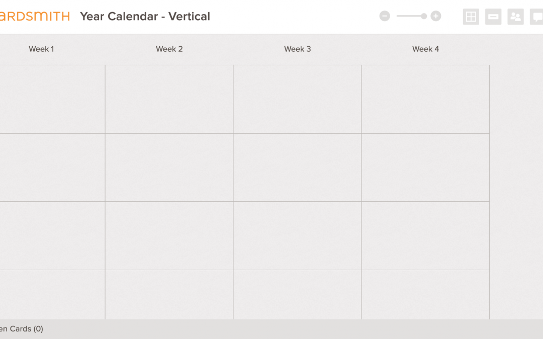 Year Calendar Vertical