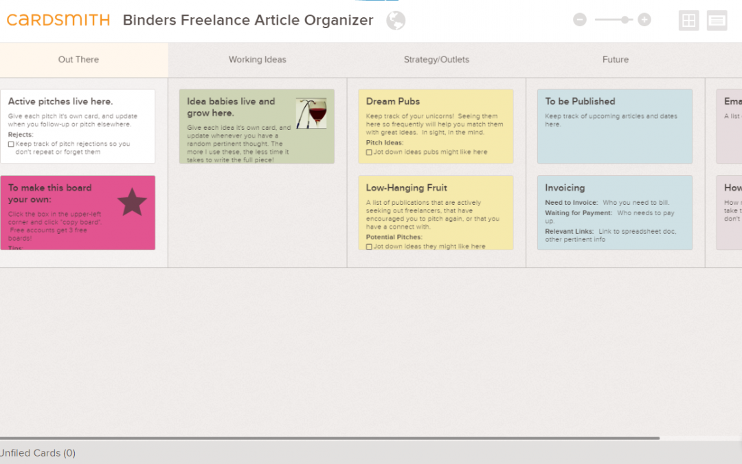 Freelance Writer Article Tracker