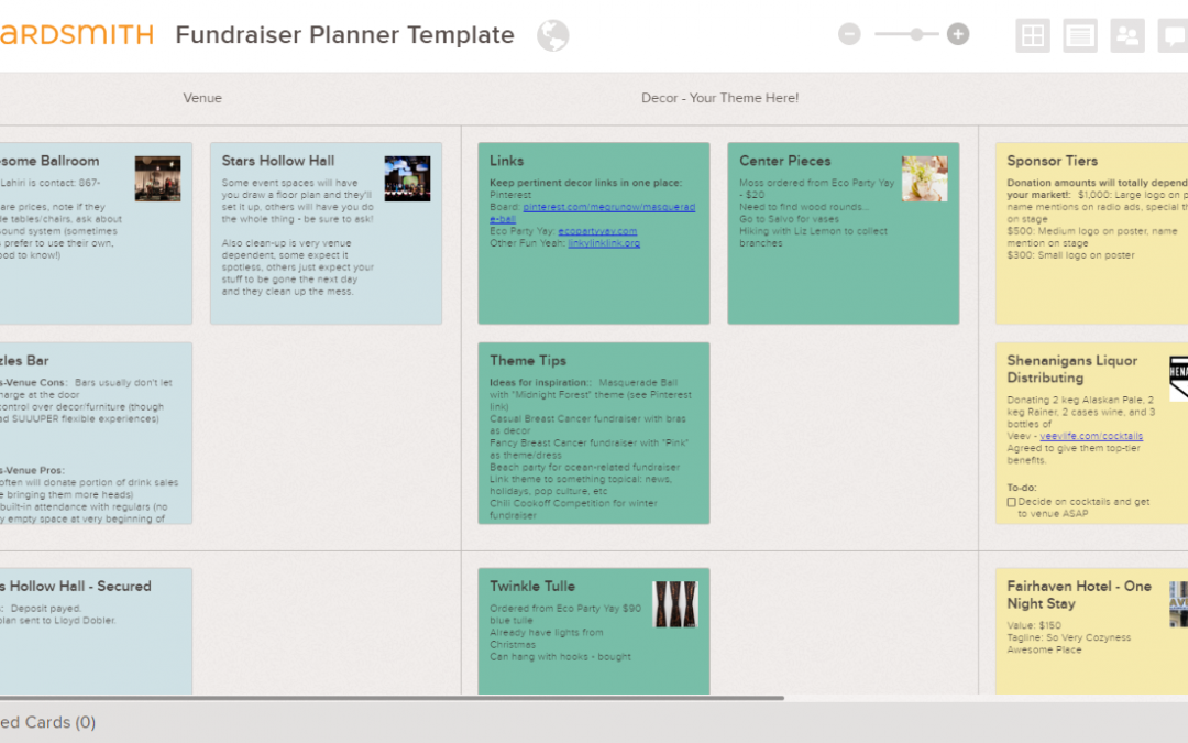 Fundraising Planner