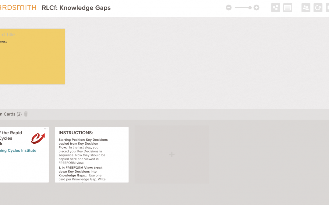 RLCf Knowledge Gaps
